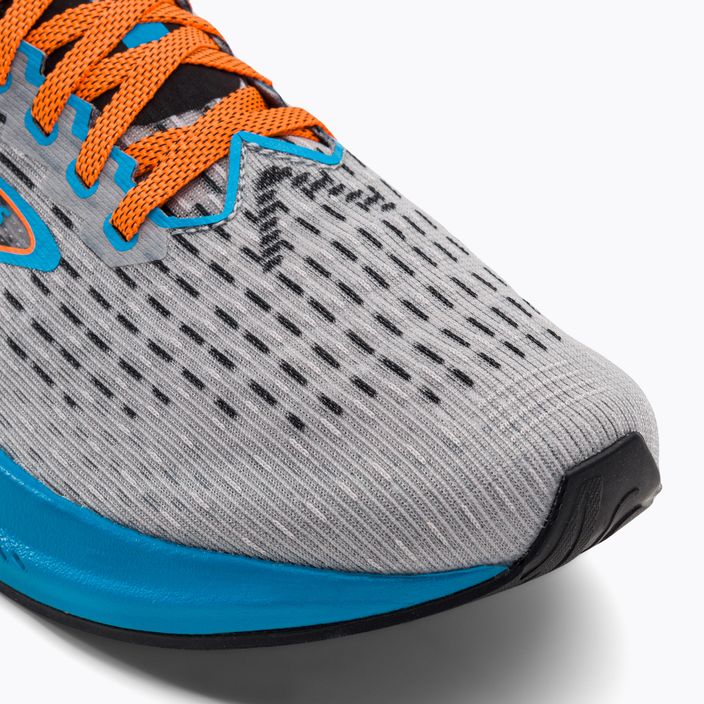Brooks Hyperion ανδρικά παπούτσια για τρέξιμο γκρι/ατομικό μπλε/κίτρινο 7