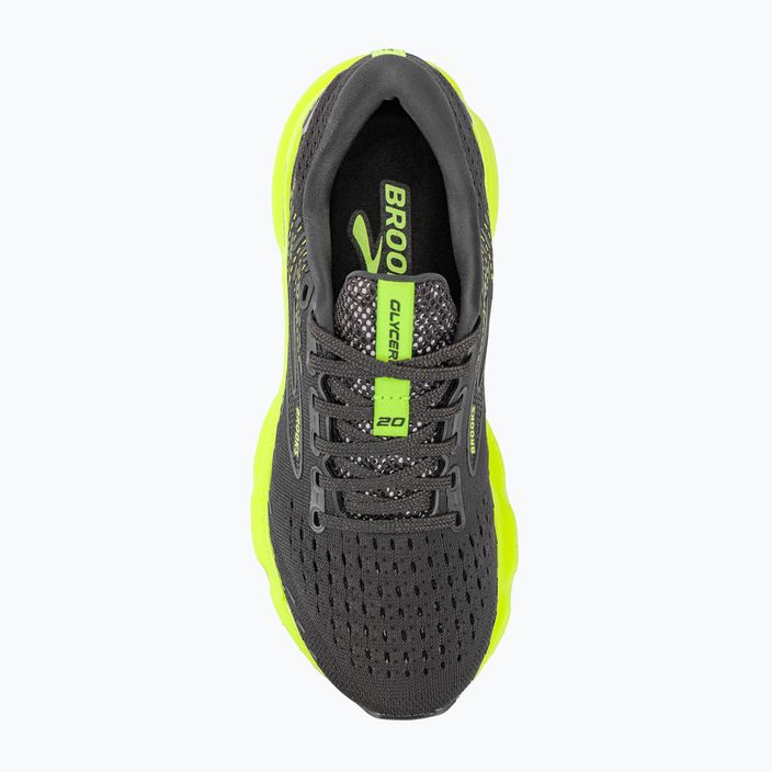 Brooks Glycerin 20 γυναικεία παπούτσια για τρέξιμο μαύρο/μαύρο μαργαριτάρι/λευκό 5