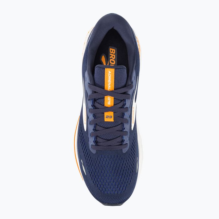 Brooks Adrenaline GTS 23 ανδρικά αθλητικά παπούτσια για τρέξιμο παγωτό/ουλτραμαρίνο/πορτοκαλί 7