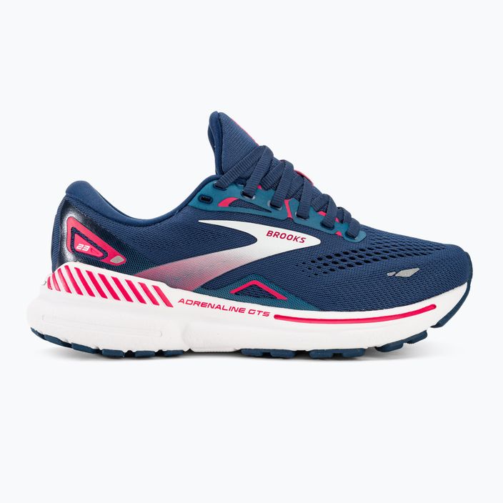 Γυναικεία παπούτσια τρεξίματος Brooks Adrenaline GTS 23 μπλε/βατόμουρο/λευκό 2