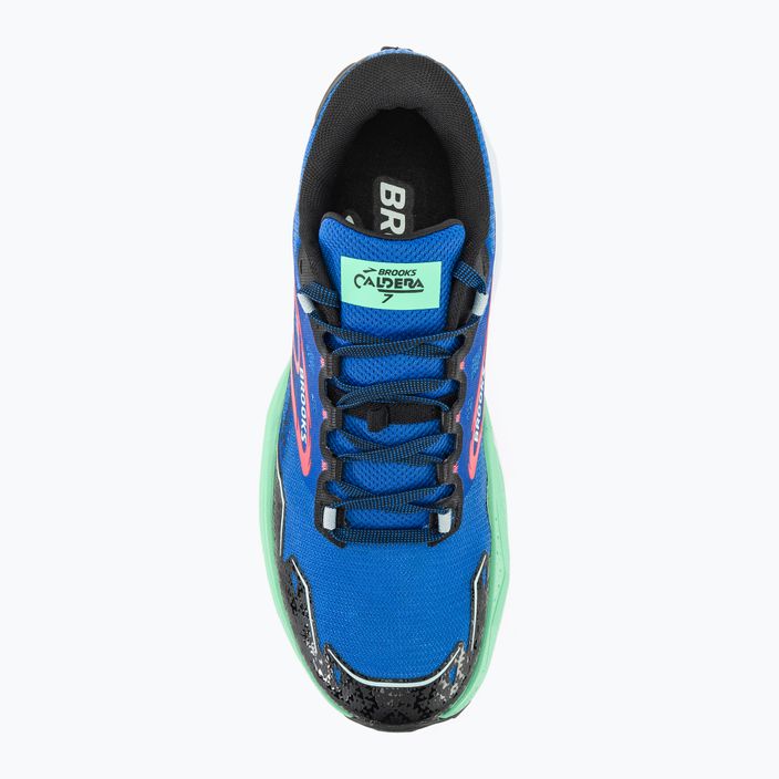 Brooks Caldera 7 ανδρικά παπούτσια για τρέξιμο μπλε/μαύρο/ανοιξιάτικο μπουμπούκι 7