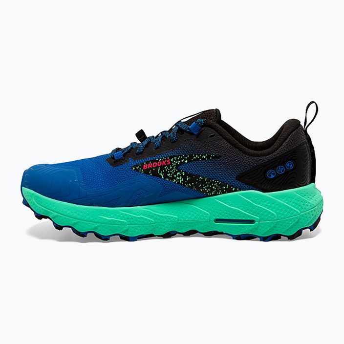 Brooks Cascadia 17 Victoria μπλε/μαύρο/ανοιξιάτικο μπουμπούκι ανδρικά παπούτσια για τρέξιμο 3