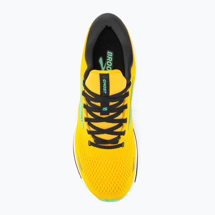 Ανδρικά αθλητικά παπούτσια τρεξίματος Brooks Ghost 15 lemon chrome/black/springbud 7