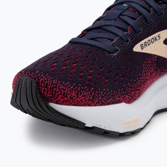 Brooks Ghost 16 γυναικεία παπούτσια για τρέξιμο peacoat/raspberry/apricot 7