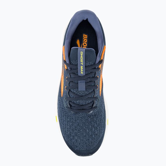Brooks Ghost Max ανδρικά παπούτσια για τρέξιμο crown blue/black iris/marigold 7