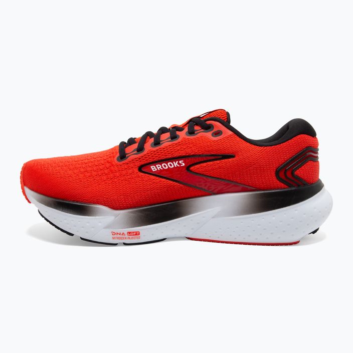 Brooks Glycerin 21 ανδρικά παπούτσια για τρέξιμο γρεναδίνη/σαλάτα/μαύρο 3