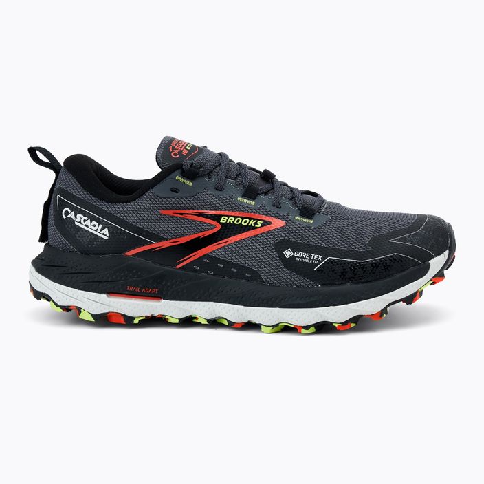 Ανδρικά παπούτσια για τρέξιμο Brooks Cascadia 18 GTX blackened pearl/black/tomato 2