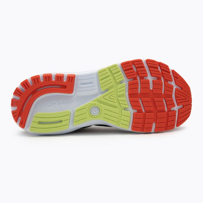 Ανδρικά παπούτσια για τρέξιμο Brooks Ghost 16 black/mandarin red/green 4