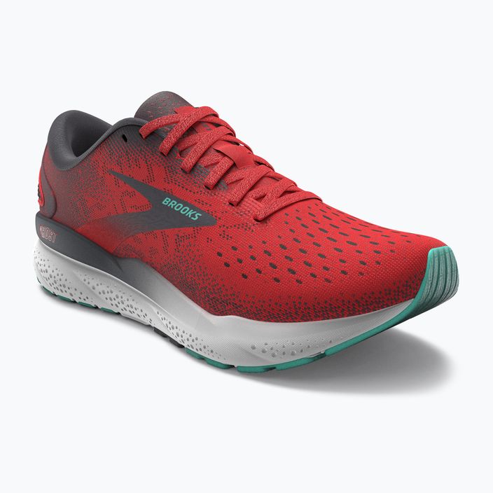 Brooks Ghost 16 ανδρικά αθλητικά παπούτσια για τρέξιμο φλογερό κόκκινο/εβένινο/cockatoo 7