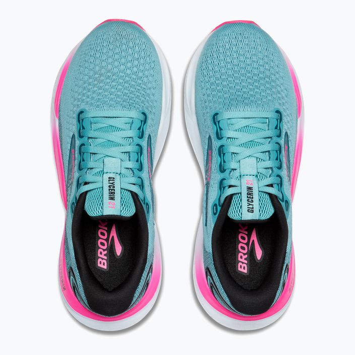 Γυναικεία παπούτσια για τρέξιμο Brooks Glycerin 21 moroccan blue/aqua/pink 7