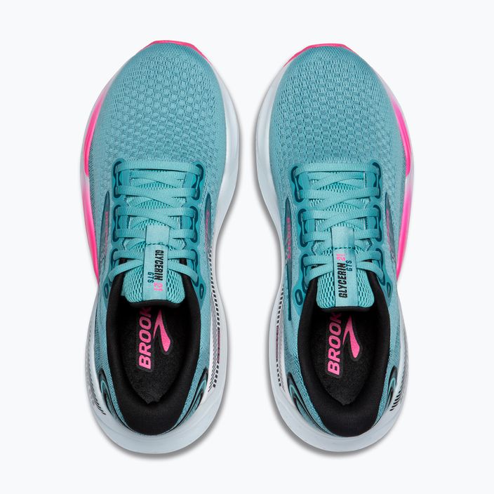 Γυναικεία παπούτσια για τρέξιμο Brooks Glycerin GTS 21 moroccan blue/aqua/pink 12