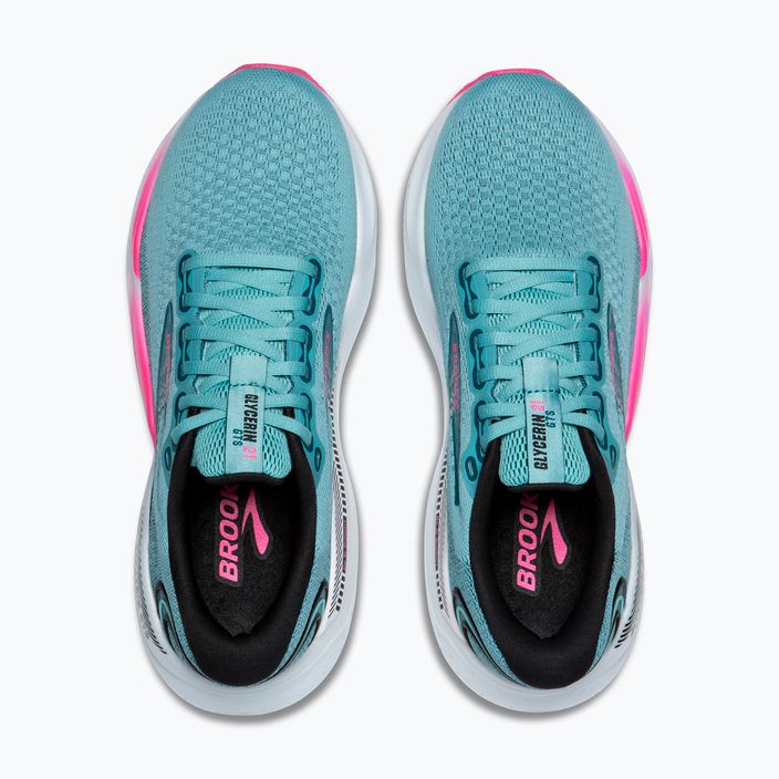 Γυναικεία παπούτσια τρεξίματος Brooks Glycerin GTS 21 moroccan blue/aqua/pink 12