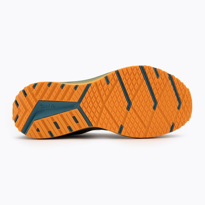 Brooks Revel 7 ανδρικά παπούτσια για τρέξιμο μπλε/μαύρο/πορτοκαλί pop 4