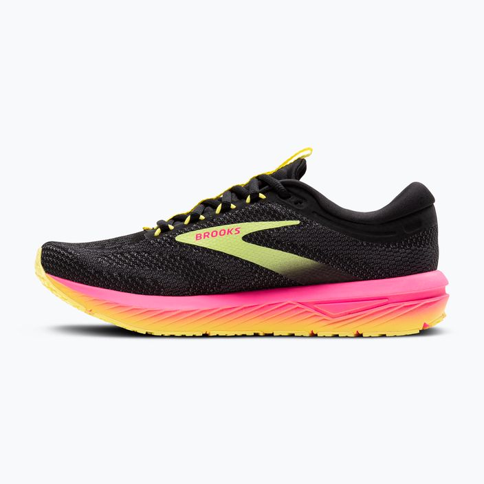 Γυναικεία παπούτσια για τρέξιμο Brooks Revel 7 black/pink/lemon tonic 10