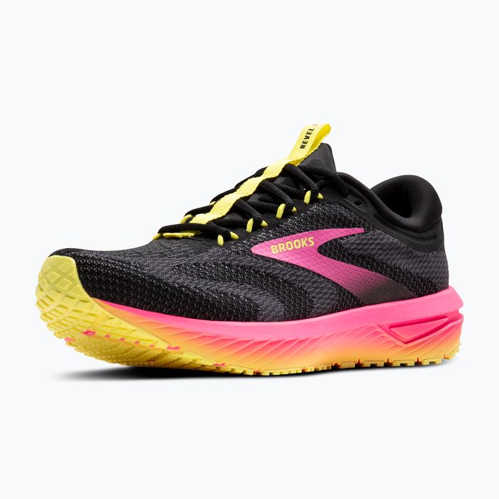 Γυναικεία παπούτσια για τρέξιμο Brooks Revel 7 black/pink/lemon tonic 11