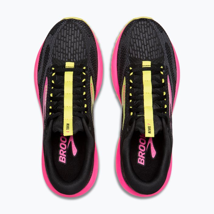 Γυναικεία παπούτσια για τρέξιμο Brooks Revel 7 black/pink/lemon tonic 12