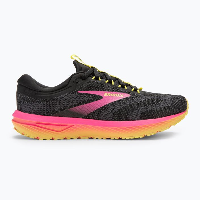 Γυναικεία παπούτσια για τρέξιμο Brooks Revel 7 black/pink/lemon tonic 2