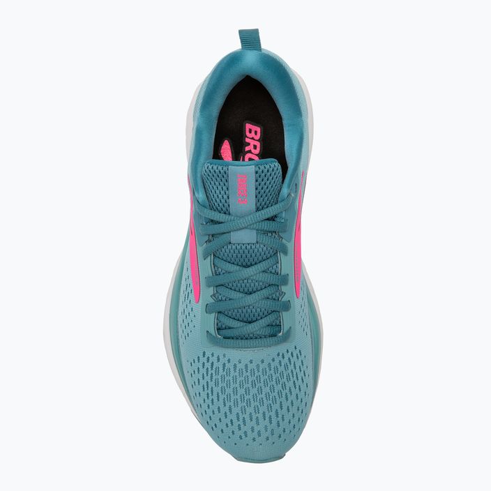 Brooks Trace 3 γυναικεία παπούτσια για τρέξιμο aqua/storm/pink 5
