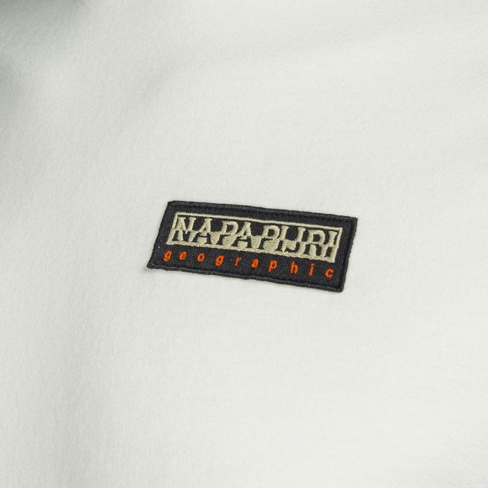 Ανδρικό Napapijri S-Iaato λευκό whisper t-shirt 3