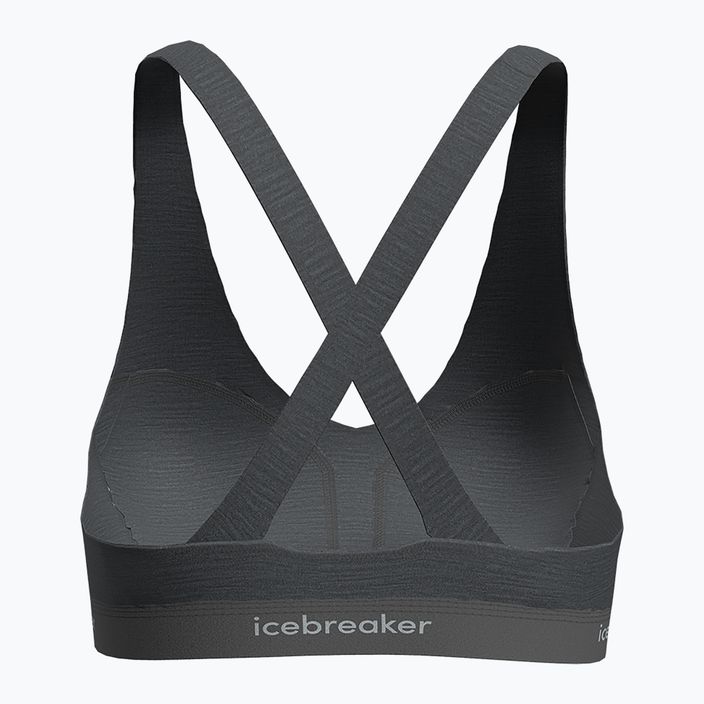 Icebreaker Merino 125 Cool-Lite Sprite Racerback θερμικό σουτιέν gritstone heather 2