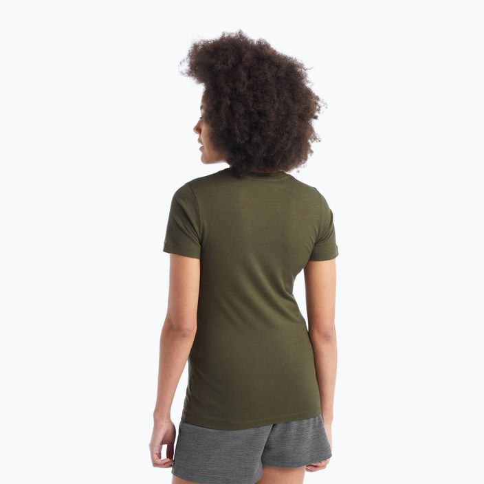 Γυναικείο trekking T-shirt Icebreaker Tech Lite II πράσινο IB0A59J90691 3