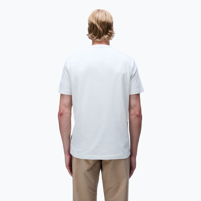 Ανδρικό μπλουζάκι Napapijri S-Box Logo white heron 2