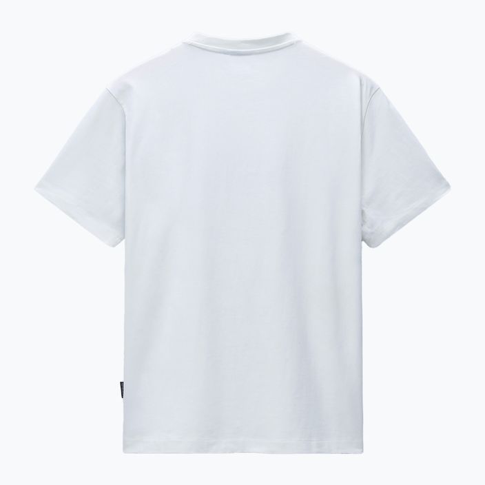 Ανδρικό μπλουζάκι Napapijri S-Box Logo white heron 5