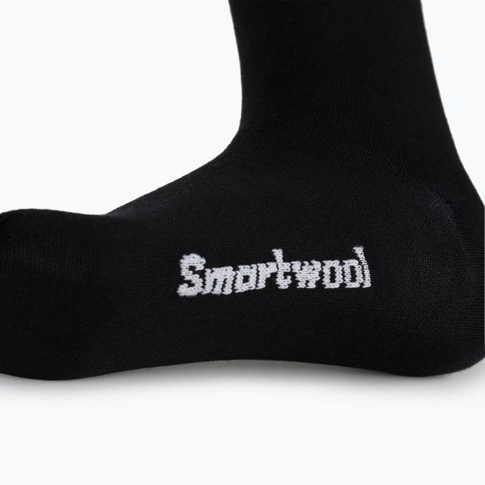 Ανδρικές κάλτσες πεζοπορίας Smartwool Classic Hike Zero Cushion Liner Crew μαύρες SW0016500011 4