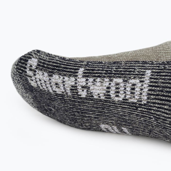 Smartwool Classic Mountaineer Maximum Cushion Crew καφέ κάλτσες πεζοπορίας SW013300236 4
