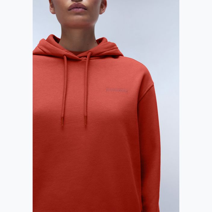 Γυναικείο φούτερ Napapijri B-Blanche Hooded red sauce 3