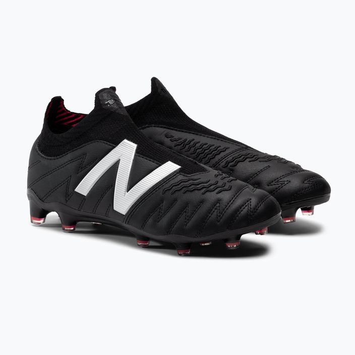 New Balance Tekela V3+ Pro Leather FG ανδρικές μπότες ποδοσφαίρου μαύρες MSTKFB35.D.085 4