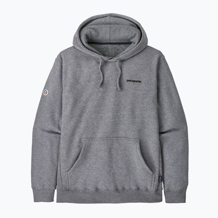 Patagonia Fitz Roy Icon Uprisal Hoody gravel heather φούτερ 8