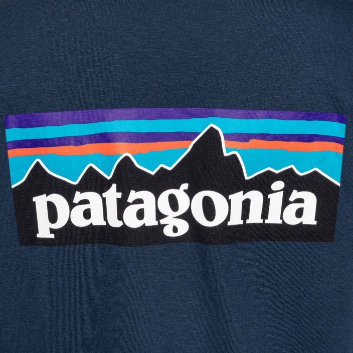 Γυναικείο trekking T-shirt Patagonia P-6 Logo Responsibili-Tee tidepool blue 6