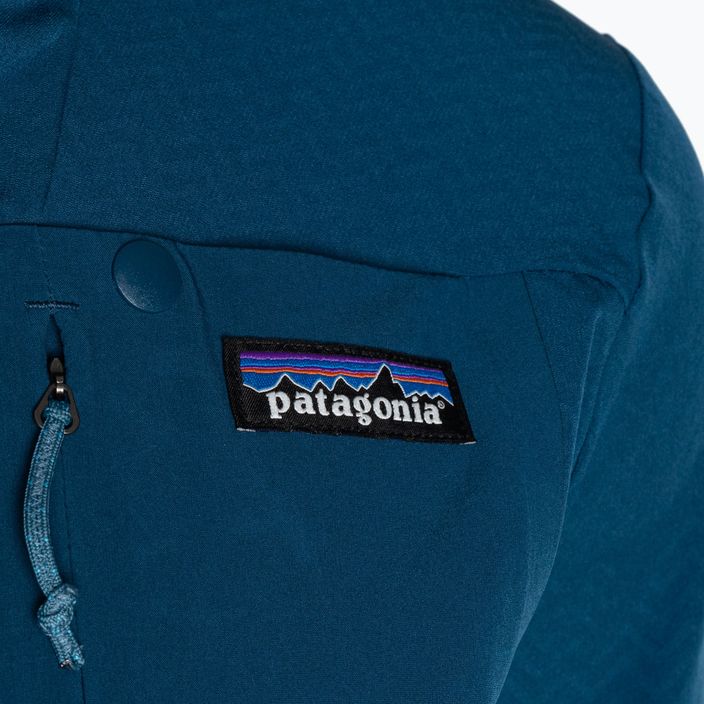 Γυναικείο softshell μπουφάν Patagonia R1 CrossStrata Hoody lagom blue 12
