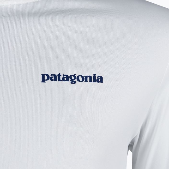 Ανδρικό Patagonia Cap Cool Daily Graphic Shirt-Waters LS boardshort logo/λευκό trekking longsleeve 5