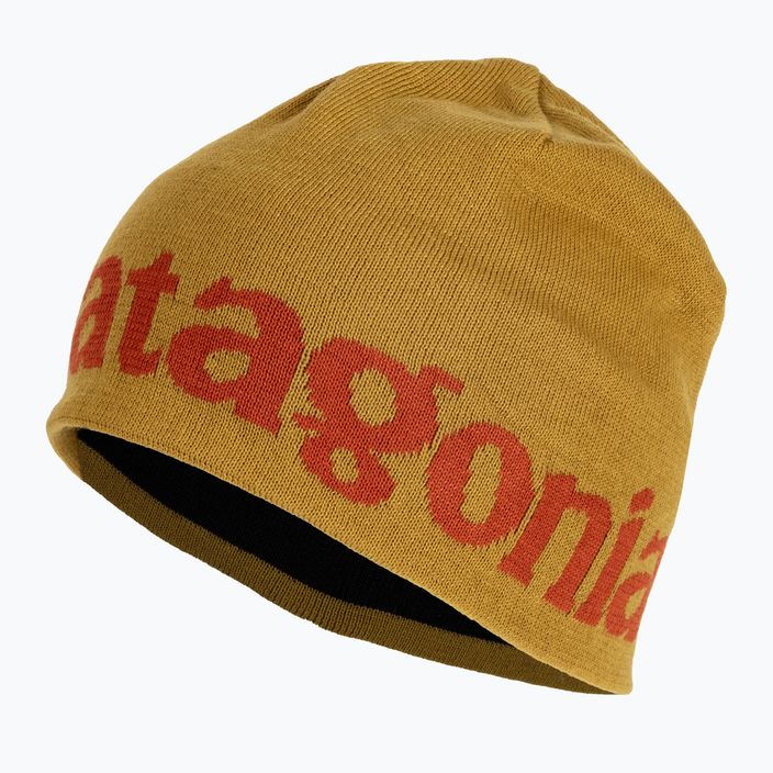 Patagonia Beanie λογότυπο belwe / κοσμικό χρυσό καπέλο πεζοπορίας 3