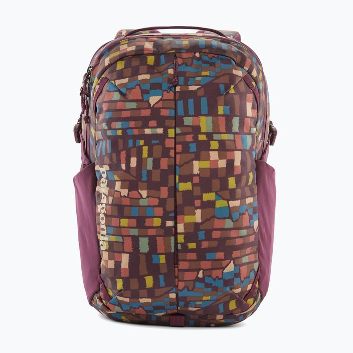 Patagonia Refugio Day Pack 26 l fitz roy patchwork / νυχτερινό δαμάσκηνο σακίδιο πεζοπορίας