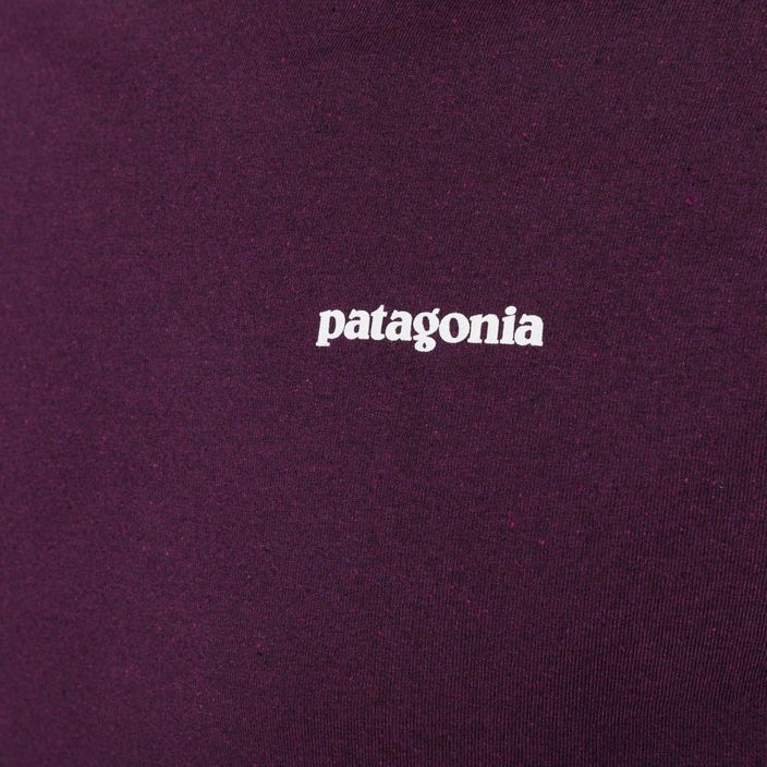 Ανδρικό Patagonia P-6 Logo Responsibili night plum trekking longsleeve 5