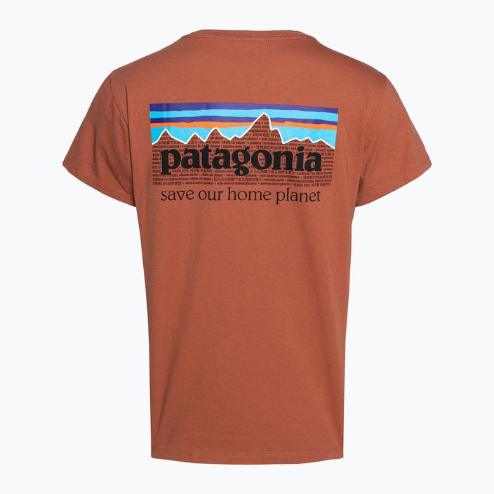 Γυναικείο πουκάμισο πεζοπορίας Patagonia P-6 Mission Organic burl red 4