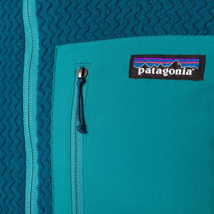 Ανδρικό Patagonia R1 Air Full-Zip fleece φούτερ lagom blue 9