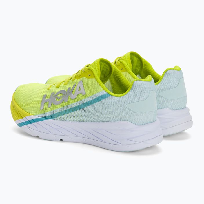 HOKA Rocket X blue glass/evening primrose παπούτσια για τρέξιμο 3