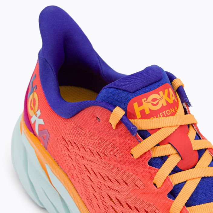 HOKA ανδρικά παπούτσια για τρέξιμο Clifton 8 πορτοκαλί 1119393-FBLN 8