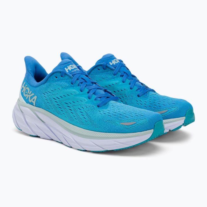 HOKA ανδρικά παπούτσια για τρέξιμο Clifton 8 μπλε 1119393-IBSB 4
