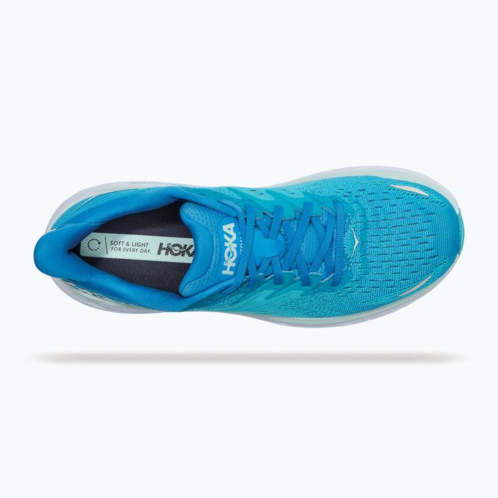HOKA ανδρικά παπούτσια για τρέξιμο Clifton 8 μπλε 1119393-IBSB 12