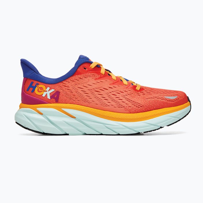 Γυναικεία παπούτσια για τρέξιμο HOKA Clifton 8 πορτοκαλί 1119394-FBLN 11