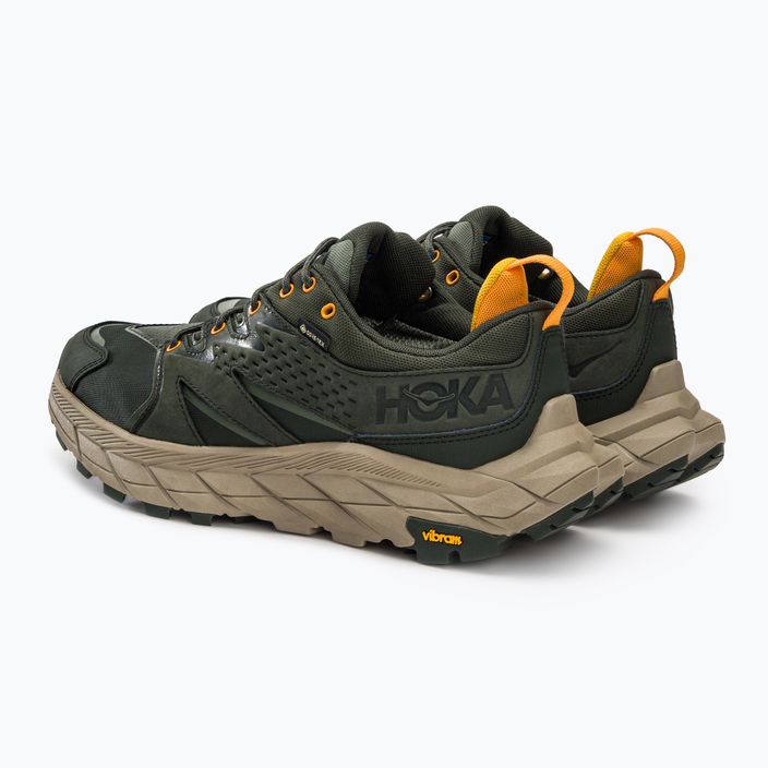 Ανδρικές μπότες πεζοπορίας HOKA Anacapa Low GTX πράσινο 1122017-DBRYL 3