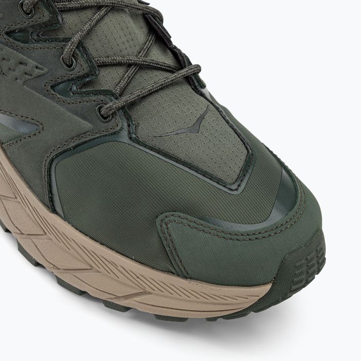 Ανδρικές μπότες πεζοπορίας HOKA Anacapa Mid GTX πράσινο 1122018-TRYL 7