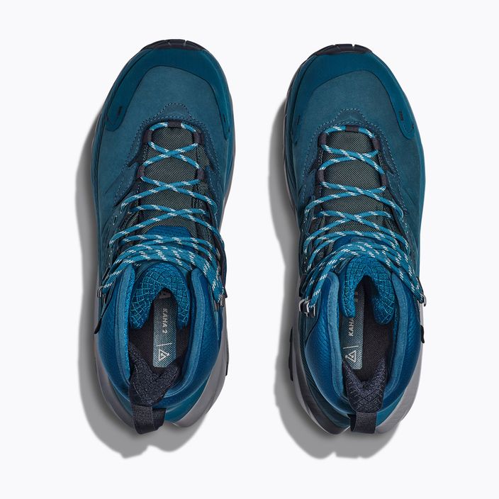 Ανδρικές μπότες πεζοπορίας HOKA Kaha 2 GTX μπλε κοραλλί/μπλε γραφίτης 11