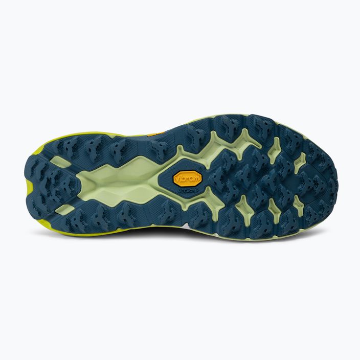 HOKA Speedgoat 5 ανδρικά παπούτσια για τρέξιμο μπλε-πράσινο 1123157-BCEP 6