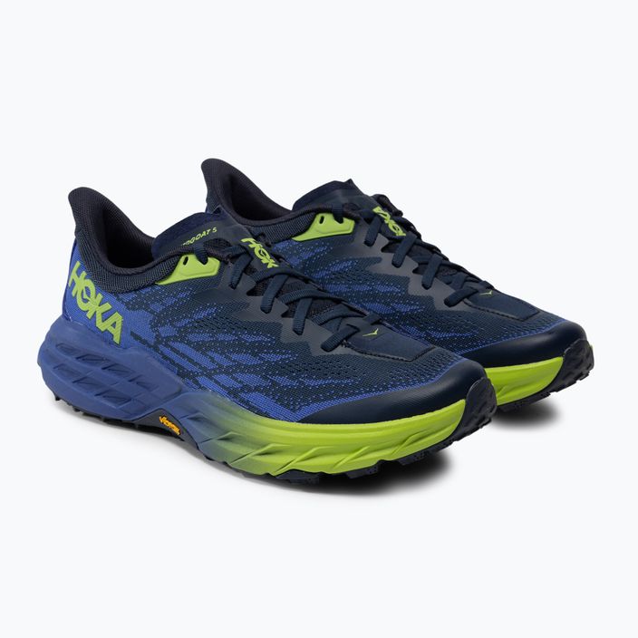 HOKA Speedgoat 5 ανδρικά παπούτσια για τρέξιμο μπλε 1123157-OSBN 3